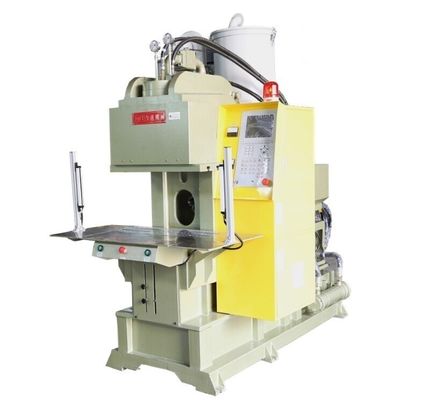 Plug Power Cord Moulding Machine Vertical Plastic Injection Molding Machine 55T