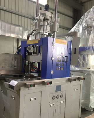 Double Slide Table Vertical Injection Molding Machine