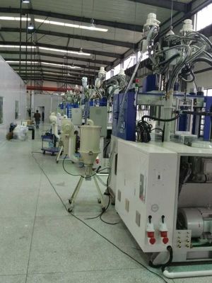 30mm Screw Diameter Multi Color Vertical Plastic Injection Molding Machine JTT-550 2V-3R
