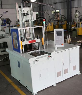 40T Hydraulic Plastic Injection Molding Machine Vertical With 340mm Distance Between Tie Bars