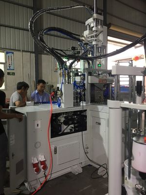 85T LSR Injection Molding Machine Double Slide Shuttle Injection Molding Machine 21.6KW