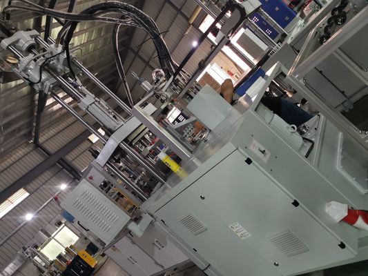 176 Cm3 Theoretical Shot Volume Dental Floss Vertical Plastic Injection Moulding Machine 55T 12kW