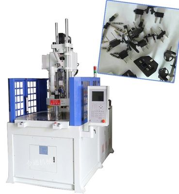 85T Fully Automatic Vertical Injection Moulding Machine 21.6Kw 4000Kg Weight
