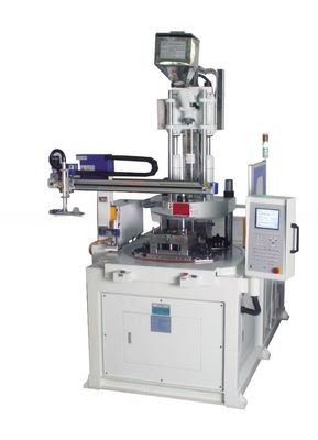 High Productivity Rotary Table Vertical Plastic Injection Moulding Machine 200T