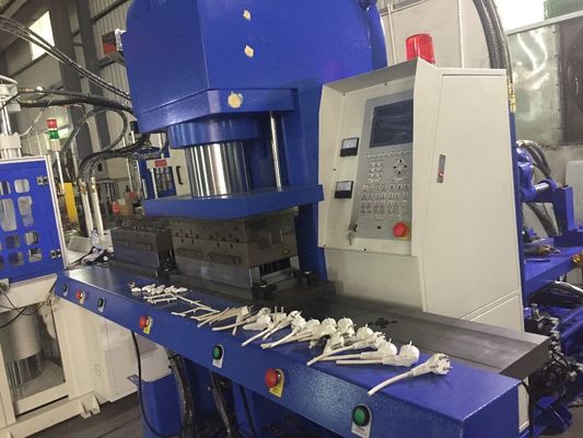 Hydraulic Double Slide Injection Molding Machine 85T 267 Cm3 Theoretical Shot Volume