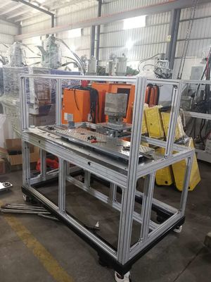 Double Slide Table JTT-100-DM Low Pressure Injection Molding Machine With Hotmelt