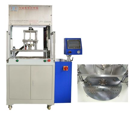 8mm Screw Diameter Low Pressure Hot Glue Injection Molding Machine JTT-100 DR For PCB