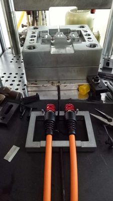 45T Plastic Vertical Injection Moulding Machine 110 Cm3 Theoretical Shot Volume For PVC Protector