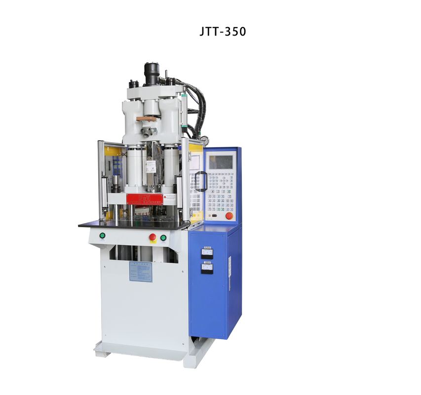 Small Plastic Vertical Injection Molding Machine 380V For Plug Power Cord JTT-350