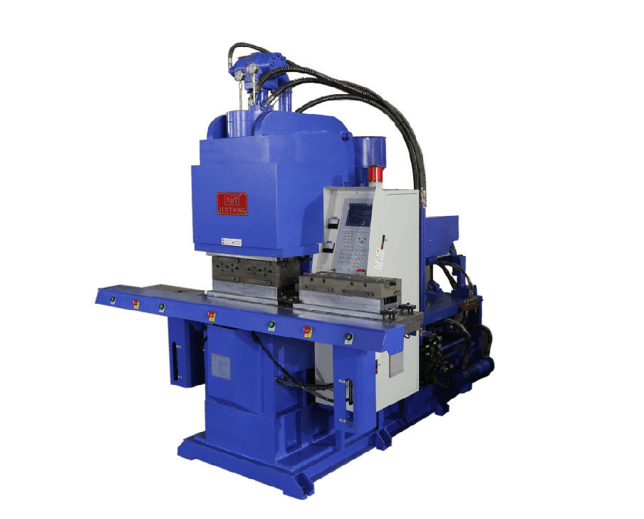 Power Cord Plug Injection Molding Machine Vertical Double Slide Table 55T