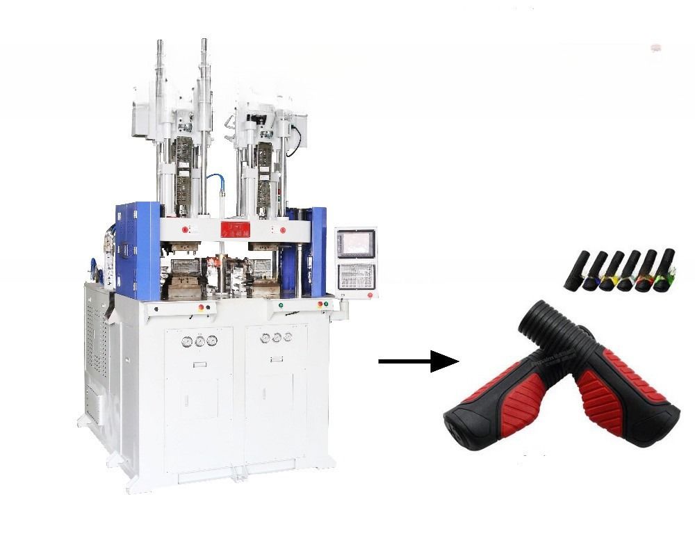 Two Color Handle Rotary Injection Molding Machine Vertical JTT2V3R-1600