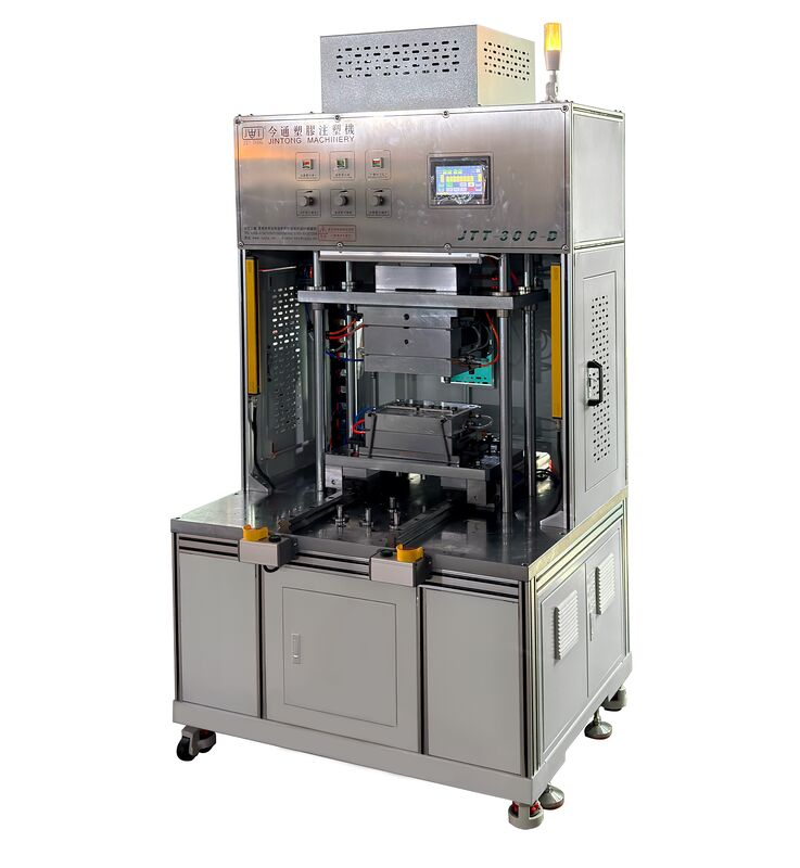 Low Pressure Hydraulic Vertical Hotmelt Adhesive Injection Moulding Machine PLC Controlled Single Slider for Big Parts