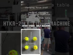 Golf ball making machine
